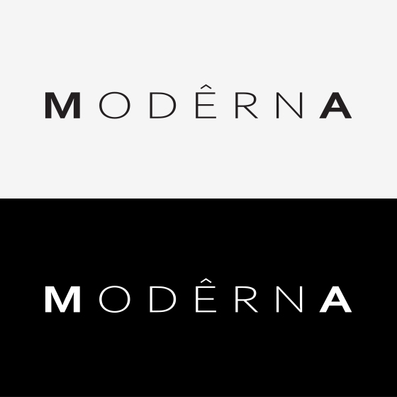 3D office wall logo mockup with dark gray wall by GraphicsFamily